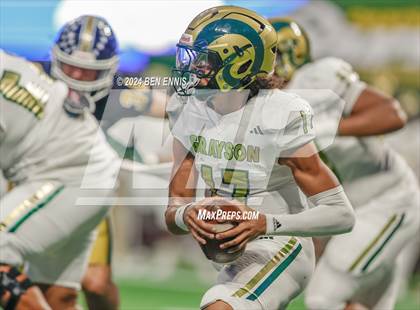 Thumbnail 1 in Grayson vs. Carrollton (GHSA 6A Championship) photogallery.