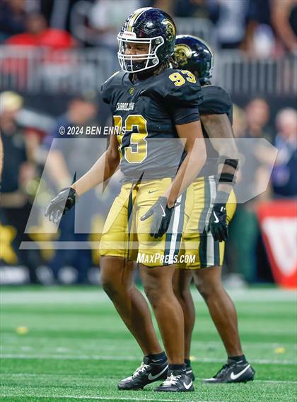 Thumbnail 3 in Grayson vs. Carrollton (GHSA 6A Championship) photogallery.