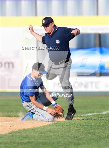 Thumbnail 1 in Brocton vs. Deposit/Hancock (NYSPHSAA Class D Semifinal) photogallery.