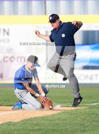 Thumbnail 3 in Brocton vs. Deposit/Hancock (NYSPHSAA Class D Semifinal) photogallery.