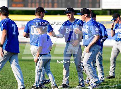 Thumbnail 1 in Brocton vs. Deposit/Hancock (NYSPHSAA Class D Semifinal) photogallery.