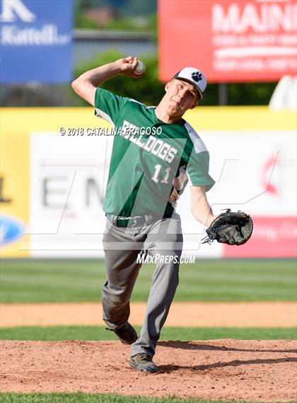 Thumbnail 3 in Brocton vs. Deposit/Hancock (NYSPHSAA Class D Semifinal) photogallery.