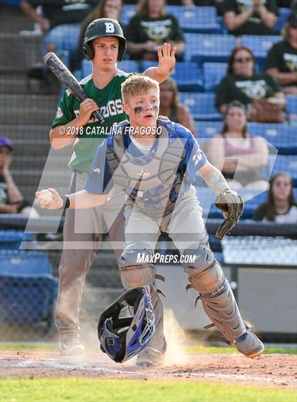 Thumbnail 2 in Brocton vs. Deposit/Hancock (NYSPHSAA Class D Semifinal) photogallery.