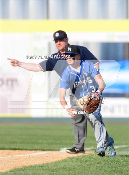 Thumbnail 2 in Brocton vs. Deposit/Hancock (NYSPHSAA Class D Semifinal) photogallery.