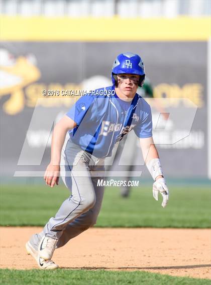 Thumbnail 2 in Brocton vs. Deposit/Hancock (NYSPHSAA Class D Semifinal) photogallery.