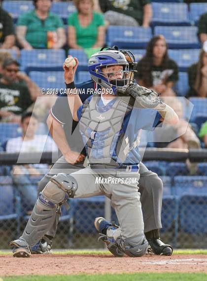Thumbnail 2 in Brocton vs. Deposit/Hancock (NYSPHSAA Class D Semifinal) photogallery.
