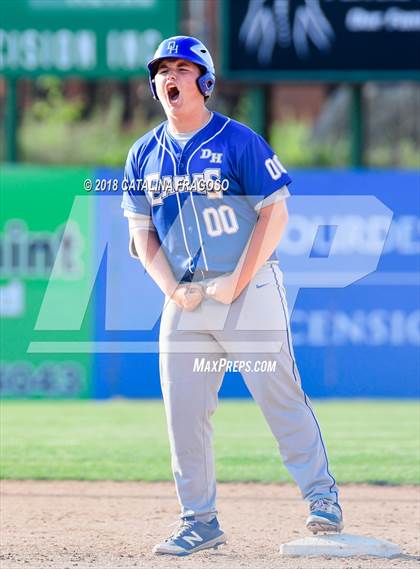 Thumbnail 2 in Brocton vs. Deposit/Hancock (NYSPHSAA Class D Semifinal) photogallery.