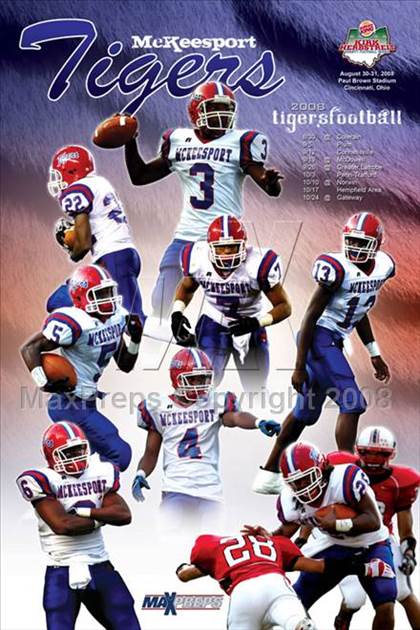 Thumbnail 3 in Kirk Herbstreit Varsity Football Series (Team Posters - Paul Brown Stadium) photogallery.