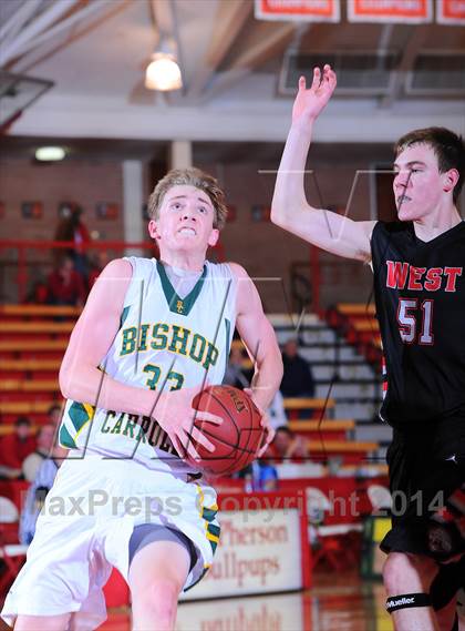 Thumbnail 1 in Bishop Carroll vs Blue Valley West (McPherson Invitational 2nd Round) photogallery.