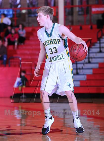 Thumbnail 2 in Bishop Carroll vs Blue Valley West (McPherson Invitational 2nd Round) photogallery.