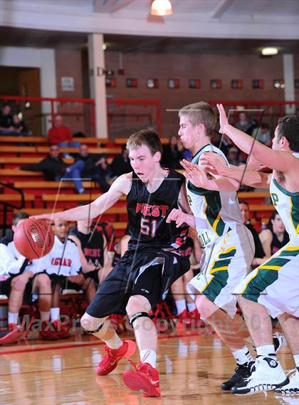 Thumbnail 3 in Bishop Carroll vs Blue Valley West (McPherson Invitational 2nd Round) photogallery.