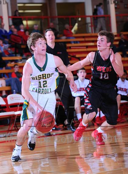 Thumbnail 1 in Bishop Carroll vs Blue Valley West (McPherson Invitational 2nd Round) photogallery.