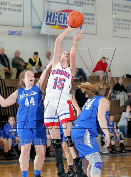 Thumbnail 1 in Reynolds vs Cochranton (PIAA District 10 A First Round Playoff) photogallery.