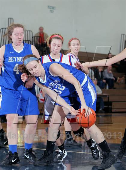 Thumbnail 1 in Reynolds vs Cochranton (PIAA District 10 A First Round Playoff) photogallery.