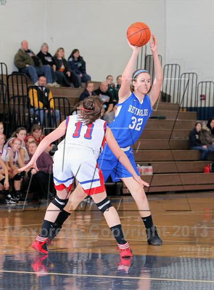 Thumbnail 1 in Reynolds vs Cochranton (PIAA District 10 A First Round Playoff) photogallery.