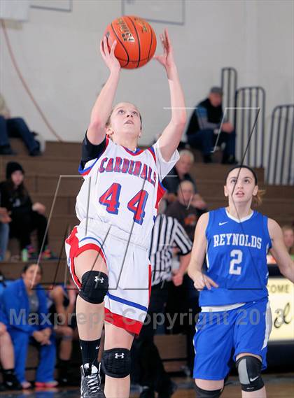 Thumbnail 1 in Reynolds vs Cochranton (PIAA District 10 A First Round Playoff) photogallery.