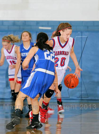 Thumbnail 3 in Reynolds vs Cochranton (PIAA District 10 A First Round Playoff) photogallery.