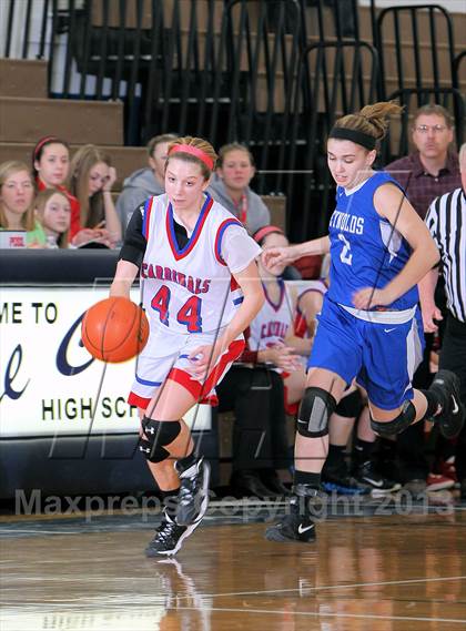 Thumbnail 2 in Reynolds vs Cochranton (PIAA District 10 A First Round Playoff) photogallery.