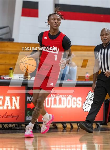 Thumbnail 1 in Greater Destiny Prep Academy vs Bull City Prep (Berean Christmas Showcase) photogallery.