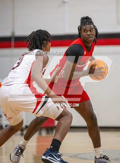 Thumbnail 2 in Greater Destiny Prep Academy vs Bull City Prep (Berean Christmas Showcase) photogallery.