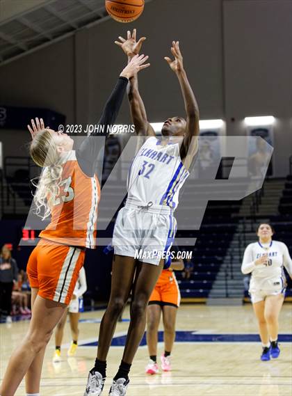 Thumbnail 1 in Fort Wayne Northrop vs. Elkhart (PSM Holiday Shootout) photogallery.