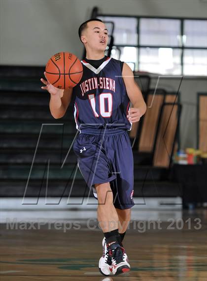 Thumbnail 2 in Justin-Siena vs. American Canyon (Ram Jam Winter Classic) photogallery.