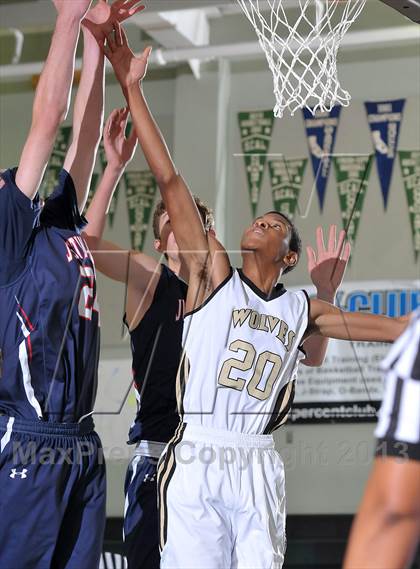 Thumbnail 3 in Justin-Siena vs. American Canyon (Ram Jam Winter Classic) photogallery.