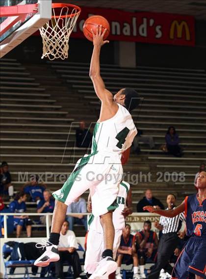 Thumbnail 3 in Bush vs. Berkner (McDonald's Texas Invitational) photogallery.