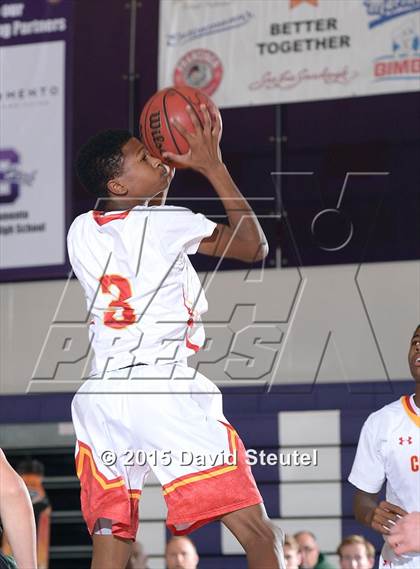 Thumbnail 2 in Granite Bay vs. Hawthorne (St. Hope Elite Classic) photogallery.