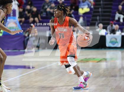 Thumbnail 1 in Montverde Academy vs. Whitney Young (City of Palms Classic) photogallery.