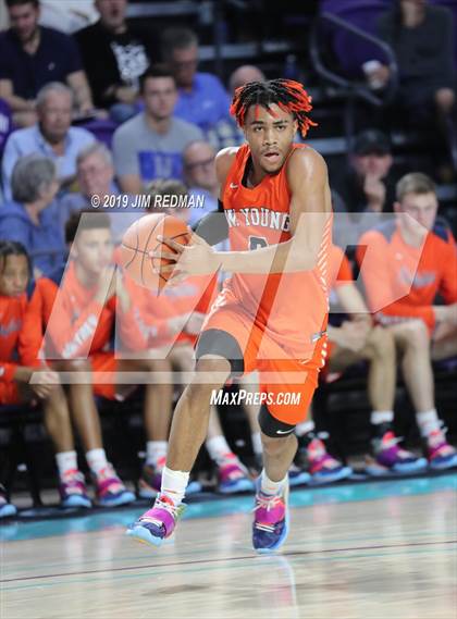 Thumbnail 1 in Montverde Academy vs. Whitney Young (City of Palms Classic) photogallery.