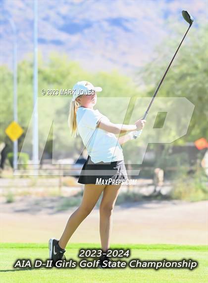 Thumbnail 1 in AIA DII Girls State Golf Championships photogallery.