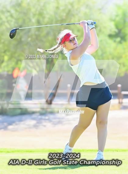 Thumbnail 2 in AIA DII Girls State Golf Championships photogallery.