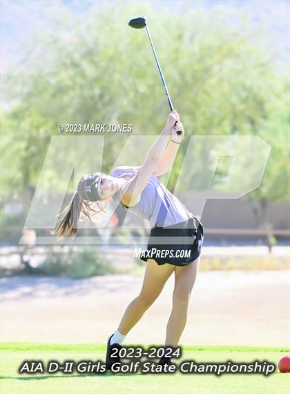 Thumbnail 1 in AIA DII Girls State Golf Championships photogallery.