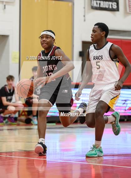 Thumbnail 2 in Rochester Academy vs Lyons (Penfield Holiday Tournament) photogallery.