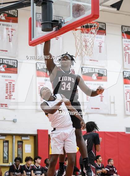 Thumbnail 1 in Rochester Academy vs Lyons (Penfield Holiday Tournament) photogallery.