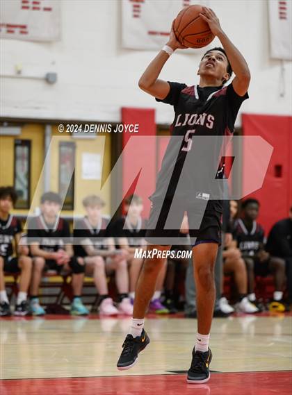 Thumbnail 2 in Rochester Academy vs Lyons (Penfield Holiday Tournament) photogallery.