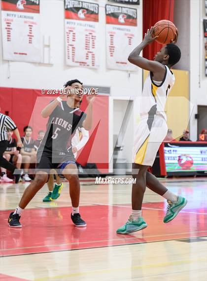 Thumbnail 1 in Rochester Academy vs Lyons (Penfield Holiday Tournament) photogallery.