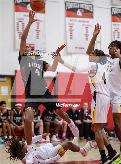 Thumbnail 2 in Rochester Academy vs Lyons (Penfield Holiday Tournament) photogallery.