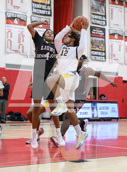 Thumbnail 1 in Rochester Academy vs Lyons (Penfield Holiday Tournament) photogallery.