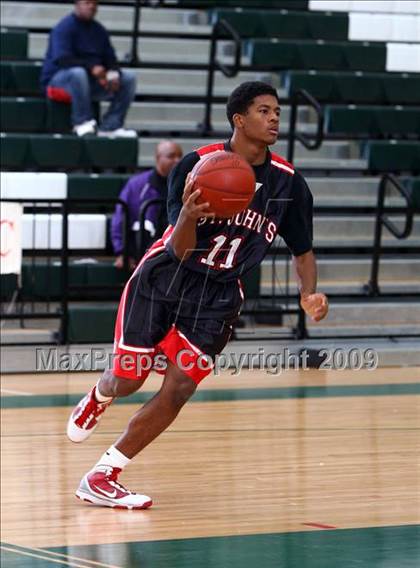Thumbnail 1 in St. John's vs. North Forest (Texas Jamboree) photogallery.