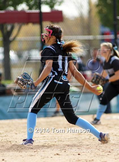 Thumbnail 1 in Thompson Valley vs Pueblo West (CHSAA 4A State First Round) photogallery.