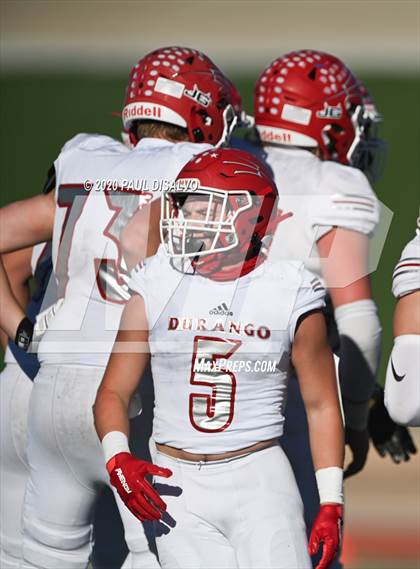 Thumbnail 2 in Durango vs. Roosevelt (CHSAA 3A State Final) photogallery.