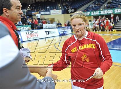 Thumbnail 3 in Mt Carmel Vs Mission Hills (CIF SDS Open Final) photogallery.