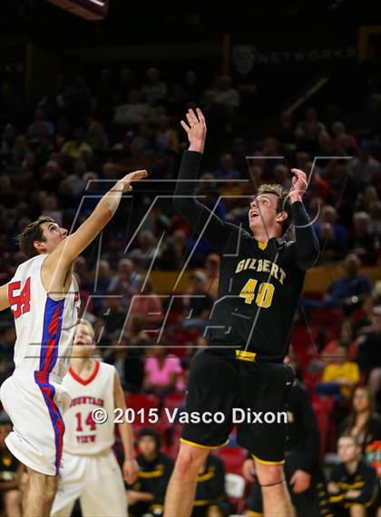 Thumbnail 3 in Gilbert vs. Mountain View (AIA Division 1 Quarterfinal) photogallery.