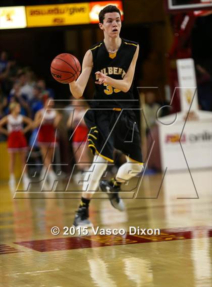 Thumbnail 1 in Gilbert vs. Mountain View (AIA Division 1 Quarterfinal) photogallery.