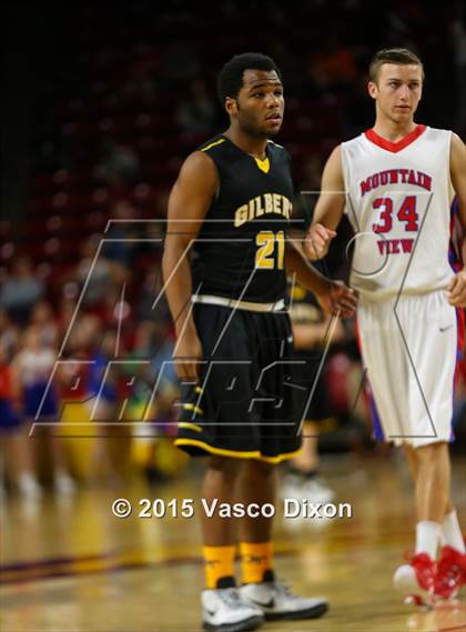 Thumbnail 1 in Gilbert vs. Mountain View (AIA Division 1 Quarterfinal) photogallery.