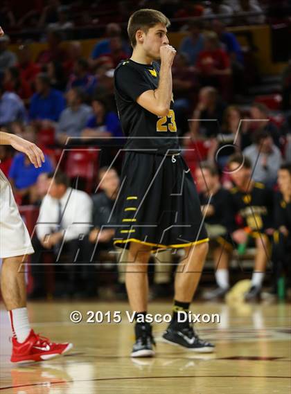Thumbnail 3 in Gilbert vs. Mountain View (AIA Division 1 Quarterfinal) photogallery.