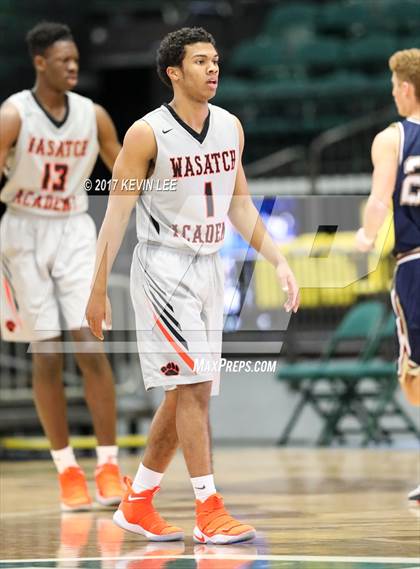 Thumbnail 2 in Wasatch Academy vs. Herriman (Utah Valley Tipoff) photogallery.