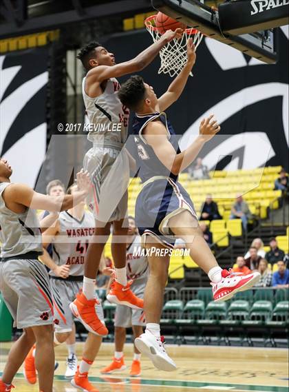 Thumbnail 1 in Wasatch Academy vs. Herriman (Utah Valley Tipoff) photogallery.